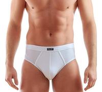 Enrico Coveri 6 Pezzi Slip Uomo in Cotone Bielastico ES1002, Bianco, 4/M