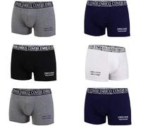 Enrico Coveri Pack 6 Paia Slip/Boxer Uomo Cotone Bielastico Assortito Art.1000 (6 Paia Boxer Assortito - 3 / S)