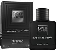 Enrico Coveri Black Contemporary Eau de Toilette Profumo Uomo Intenso, 100ml