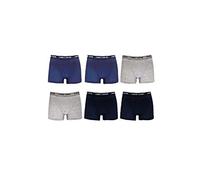 Enrico Coveri Boxer Ragazzo Offerta: 6 e 12 Pezzi Boxer Bambino Teen in Cotone, Assortimento 4 Blu Notte- 4 Jeans- 4 Grigio Chiaro, Età 11 Anni