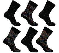 Enrico Coveri Calza Corta Uomo, 6 pezzi Art.Happy34