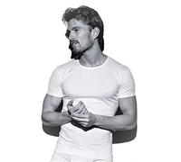 Enrico Coveri ET1104BCO Canottiera, Blanco, XXL Uomo
