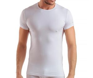 Enrico Coveri Maglietta Intima Uomo Girocollo Offerta 3 E 6 Pezzi, Maglia Uomo in Cotone BIELASTICO ET 1000 (6 Pezzi Bianchi, 6-XL)