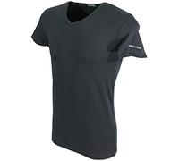 Enrico Coveri Maglietta Intima Uomo Scollo V Offerta 3 E 6 Pezzi, Maglia Uomo in Cotone BIELASTICO ET 1001 (3 Pezzi Ass. (1 Nero 1 Blu 1 Grigio), 5-L)
