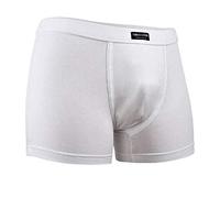 Enrico Coveri Pack 6 Paia Boxer Uomo in Cotone Bielastico (Bianco, 7/XXL)