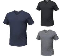 ENRICO COVERI - T-Shirt scollo a V cotone bielastico 3 Pezzi - ET1001