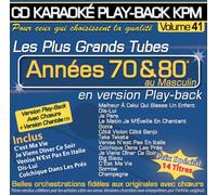 Enrico Macias - CD Karaoké Play-Back KPM Vol.41 "Tubes Années 70 & 80 Au Masculin"