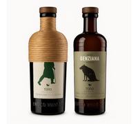 Enrico Toro - Centerba 55 e Genziana - Classici Abruzzesi Collezione Toro - 2 bottiglie da 70 cl