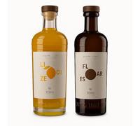 Enrico Toro - Licuze e Flares - Amari agli Agrumi Collezzione Toro - 2 Bottiglie da 70 cl