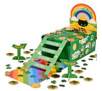 EnriQ Kit trappola per leprechaun per il giorno di San Patrizio, kit fai da te, cattura una trappola per folletti, set artigianale per il giorno di San Patty, attività in classe e forniture per feste