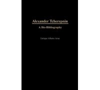 Enrique A. Arias Alexander Tcherepnin (Copertina rigida)