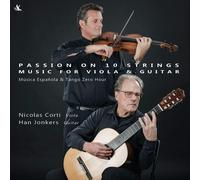 Enrique Granado Passion On 10 Strings - Music for Viola & Guitar: Música Es (CD)