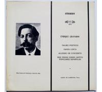 Enrique Granados / Alicia De Larrocha: Piano Work