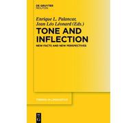 Enrique L. Palancar Tone and Inflection (Copertina rigida)