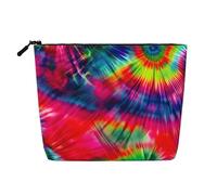 ENRPTY Colore Tie Dye Stampa Trucco Delle Donne Trucco Sacchetto Della Chiusura Lampo Sacchetto di Immagazzinaggio di Viaggio Borsa Grande