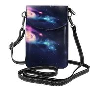 ENRPTY Universo Galaxy Spazio Stampa Piccolo Telefono Cellulare Borsa In Pelle Regolabile Spalla Corda Crossbody Borse Per Le Donne