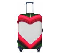 ENRPTY Valentine'S Day Love Print Valigie Decoraitve Coperture Lavabile Valigia Copertura Accessori Bagagli Da Viaggio, nero, X-Large