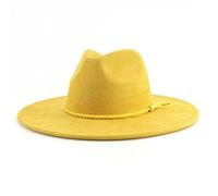 ENSDIEPLS Cappello Fedora in feltro a forma di cuore