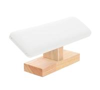 ENSDIEPLS Espositore per bracciali, Porta braccialetti e espositore for orologi 2 pezzi bianco nero 20x8,5x6,2 cm legno(White)