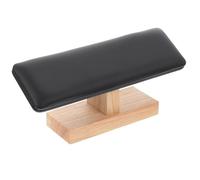 ENSDIEPLS Espositore per bracciali, Porta braccialetti e espositore for orologi 2 pezzi bianco nero 20x8,5x6,2 cm legno(Black)