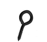 ENSDIEPLS Ganci da soffitto Ganci a vite con occhiello di pecora, 25 pezzi, autofilettanti, for supporto amaca, sedia a dondolo, diverse misure(6#)