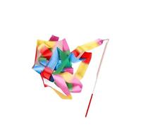 ENSDIEPLS Nastri da Ballo e Nastri svolazzanti, Nastro colorato for Ginnastica Artistica Danza Multicolore 2/4/6 m(Color 1,2m)