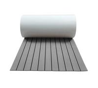 ENSDIEPLS Pavimentazione per Ponti nautici in Schiuma Eva, Tappetino for Coperta in Teak Eva Autoadesivo Antiscivolo Marrone pontone for Barca(A2-2400x550x5mm)