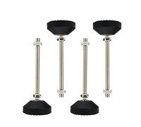 ENSDIEPLS Piedini regolabili per mobili, Piedini livellatori for macchina rotante filettati regolabili, 4 pezzi, dimensioni multiple(D80*M12*80 mm)
