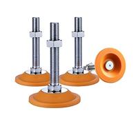 ENSDIEPLS Piedini regolabili per mobili, Piedini Livellatori Regolabili D84x150mm M12-M20 4 Pz(D84xM14x150)