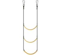ENSDIEPLS Scala a Corda per Barche, Lightweight Folding 3 Step Rope Ladder Swim Board Sail Fish Multicolor