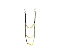 ENSDIEPLS Scala a Corda per Barche, Portable Folding Yacht Rope Ladder 3-5 Step Multicolor(Green 3 Step)