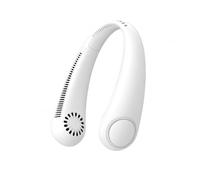 ENSDIEPLS Ventilatore portatile da collo, Ventilatore da collo, mini LED portatile senza lama sospeso USB da 8000 mAh multicolore