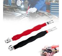 enseak Electrical Terminal Connector Separator Removal Tool,Double-Ended Wire Removal Tool, Heavy-Duty Carbon Steel,19x2.5x2cm/7.48 X0.98x0.79 Inches-A