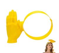 enseak Hands-Free Hand Shade Hat - Instant Sun Protection Visor,Funny 3D Printed Hand Shaped-Sun Visor-Hat,Portable Adjustable Sun-Hat,for Beach, Fishing,Hiking,Outdoor Activities(A)