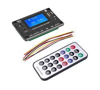 ensecoo Scheda di Decodifica MP3 Bluetooth per Auto Display LCD Modulo Audio MP3 Supporto per Altoparlanti Radio FM AUX Decodifica USB Lettore MP3