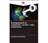 Enseignement et recherche - le lien : mon expérience