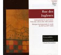 ENSEMBLE ANONYMUS Rue Des Jungleors / Instrumental & Vocal Music (CD)