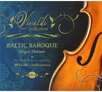 Ensemble Baltic Baroque-Maltizov Grigo VIVALDI - VIOLIN SONATAS NO 16 (CD)