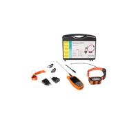 Ensemble complet traceur GPS - NUM'AXES - CANICOM GPS 2 - Noir / Orange