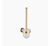 Ensemble de brosse pour WC Dornbracht MADISON, verre cristal, modèle mural, 83900361-28, 83900361-28, Colorazione: ottone spazzolato