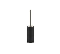 Ensemble de brosses de toilette sur pied Gessi Inciso, récipient noir mat, 58544149, 58544149, Colorazione: Ottica Finox