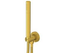 Steinberg Set doccia Serie 100 1001670, doccetta a barra con gomito integrato, Oro spazzolato