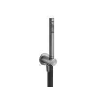 Ensemble de douche Gessi316 Gessi316 comprenant un coude de raccordement mural 1/2 avec support, 54023726, 54023726, Colorazione: Bronzo caldo spazzolato PVD