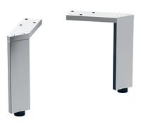 Set di piedi Keramag, 2 pezzi, altezza regolabile, 15,1 - 15,4 cm - 500.367.00.1