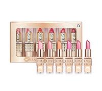 Ensemble de rouge à lèvres - Formule de soin hydratante, formule waterproof, couleur mate brillante, spécifications longue durée | Accessoires de maquillage des lèvres pour le maquillage, le
