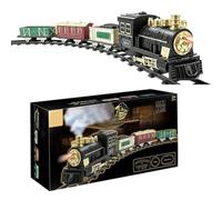 Ensemble de Train électrique pour , jouet Vintage à piles avec lumiè | Jeu de fête de jouet de Train mignon pour le salon de crèche préscolaire à la maison