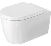 Ensemble de WC Duravit ME by Starck, édition Hero, suspendu, évacuation horizontale, chasse d'eau à déversement profond, 490709AAA1, 490709AAA1, Colorazione: Bianco lucido