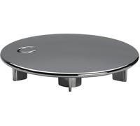 Tappo Piletta Doccia Viega Universal copertura per Rubinetto di Scarico 75mm Plastica Cromo