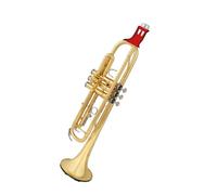Ensemble Di Trombe Standard La Tromba Per Principianti In Si Bemolle Laccata Oro È Adatta Per Suonare E Testare Gli Strumenti