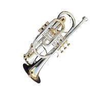 Ensemble Di Trombe Standard Strumento Cornetta In Si Con Tubo In Ottone Placcato Argento